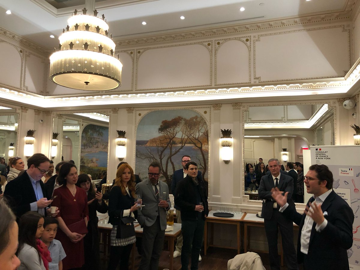 Goût de France / Good France promotes French gastronomy and our excellent chefs, artisans and food products through events that span five continents. I thoroughly enjoyed attending @Franceinnyc’s kickoff event at Angelina Paris.