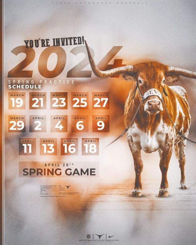 I will be at the University of Texas Spring Game this Saturday! @TexasFootball @Jimmy_UTFB @CoachSark