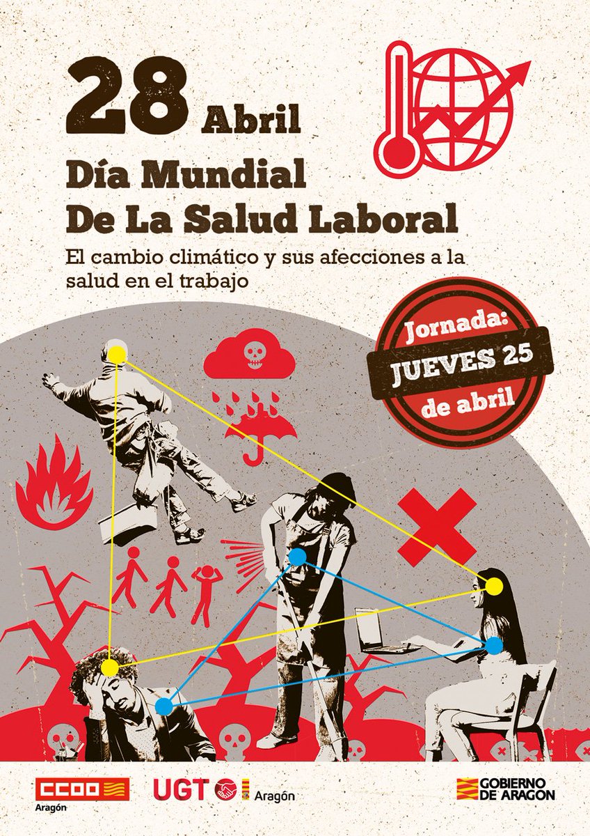 Salud Laboral y M. Ambiente CCOO Aragón tweet media
