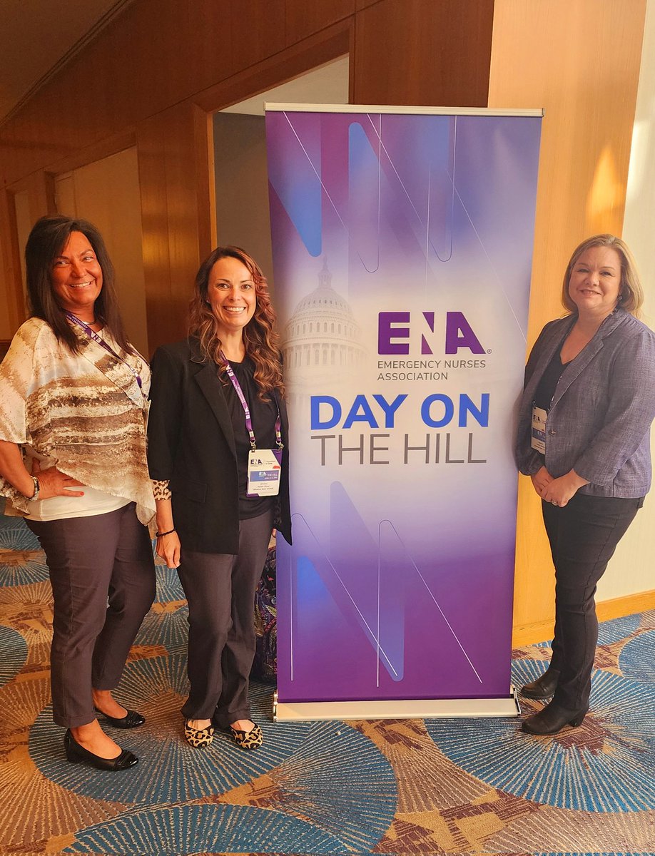 Joining colleagues from across the USA this week to advocate for Emergency Nursing in Washington DC this week to end workplace violence! #en24 #doth24 #ena #nosilence #workplaceviolence #emergencynursing