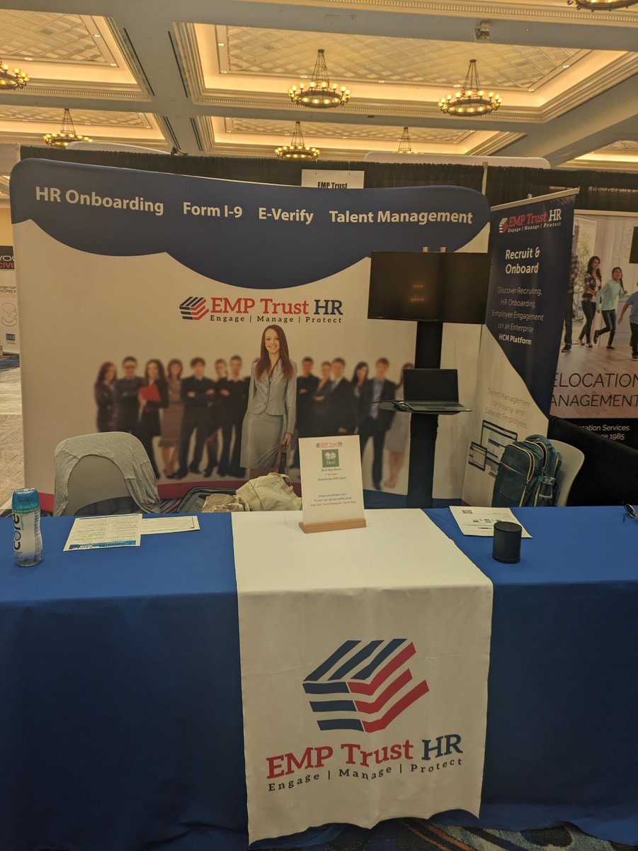 EMP Trust is thrilled to be exhibiting at #SHRMTalent for Day 2!
If you've not attended yet, come visit us at our 📍Booth No. 315.
Our #HRExperts would love to assist you in your #HRJourney with our #HRSolutions ranging from Talent management to Onboarding solutions!
#HRManagers