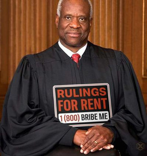 Justice Thomas missed an appearance on the court yesterday. He's 75 years old. You know you're thinking it.