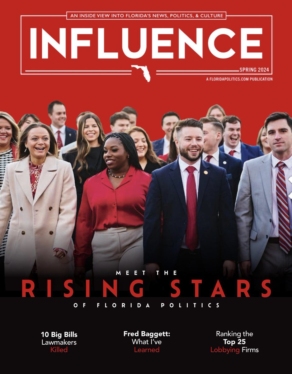 kaylavanw's tweet image. Honored to be named one of INFLUENCE Magazine’s Rising Stars in Florida Politics! Beyond grateful to work hard every day doing what I love. Shout out to all of the other amazing honorees! @Fla_Pol #FlaPol