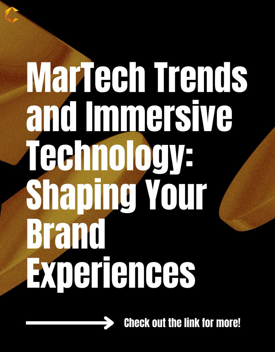 Ready to make your brand shine? Experience the magic of MarTech with us! 🙌🏻⚙️

Tap to read: surl.li/sqnvp

#martech #techtuesday #experientialmarketing #interactive #ai #innovation #immersive #eventindustry #eventtech #brandactivations  #eventmarketing #craftech360