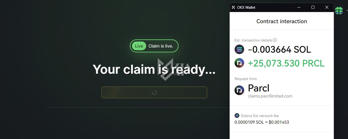 mztacat's tweet image. CLAIM PARCEL 🫡 
claims.parcllimited.com

facing transaction failed at the moment! . .  congestions
keep trying! 

TIME TO FACE OUR REAL ALPHA!
Good days ahead
