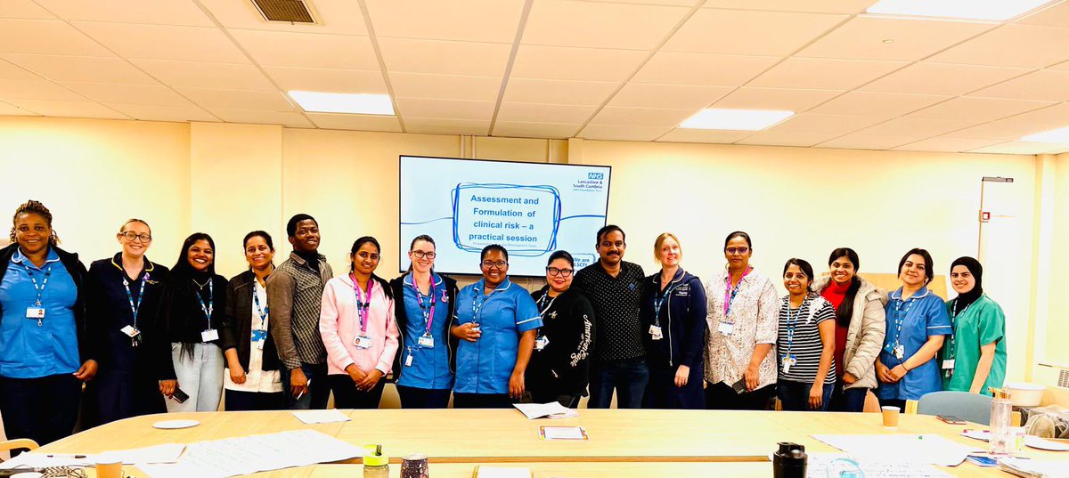 Excellent Preceptorship Tutor Group held at Pendleview today, all about Enhanced Risk Assessments! Great attendance and participation ⭐️ @wearewoodview #learning @Pamthepef