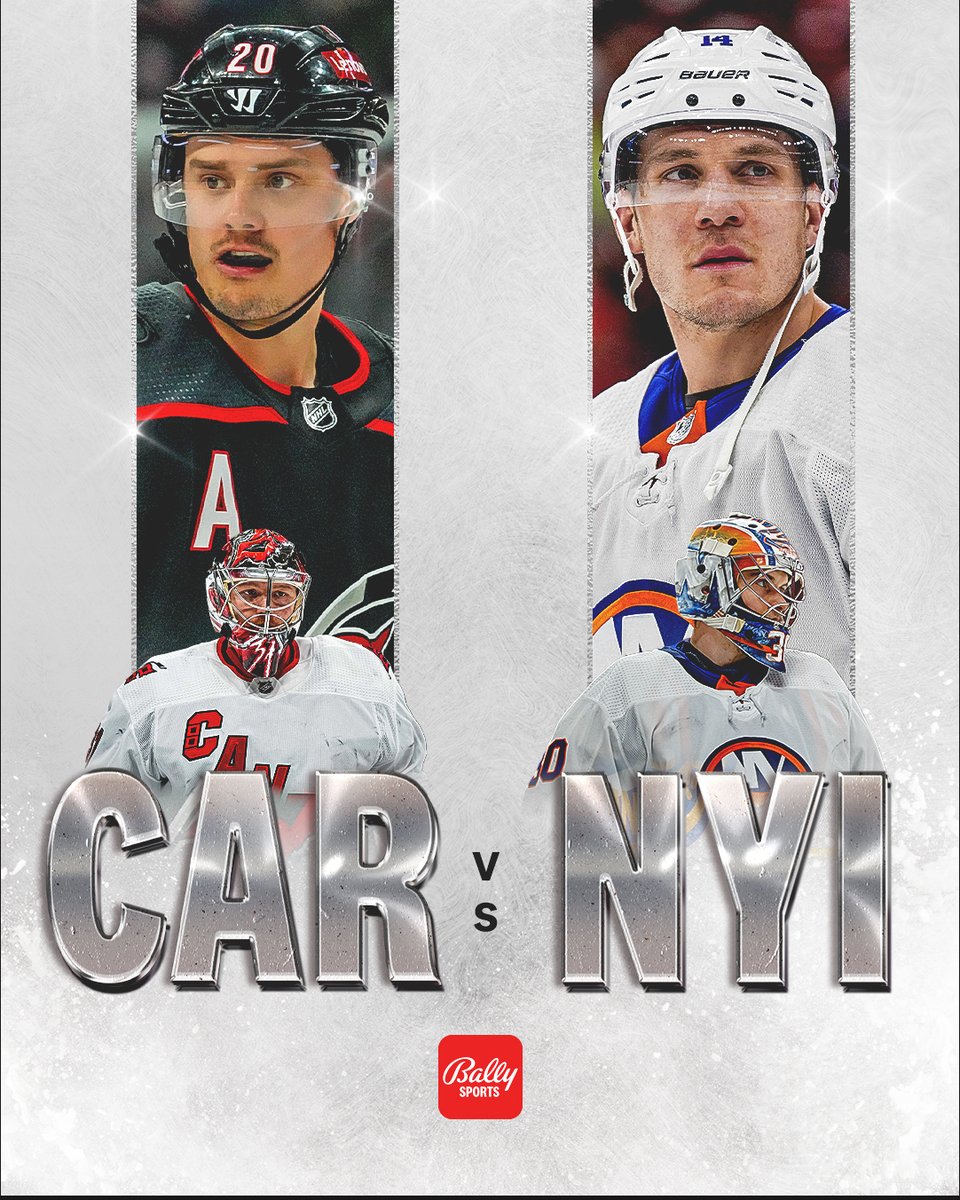 Ready for the rematch 🔴⚫️

Another Hurricanes-Islanders playoff clash.