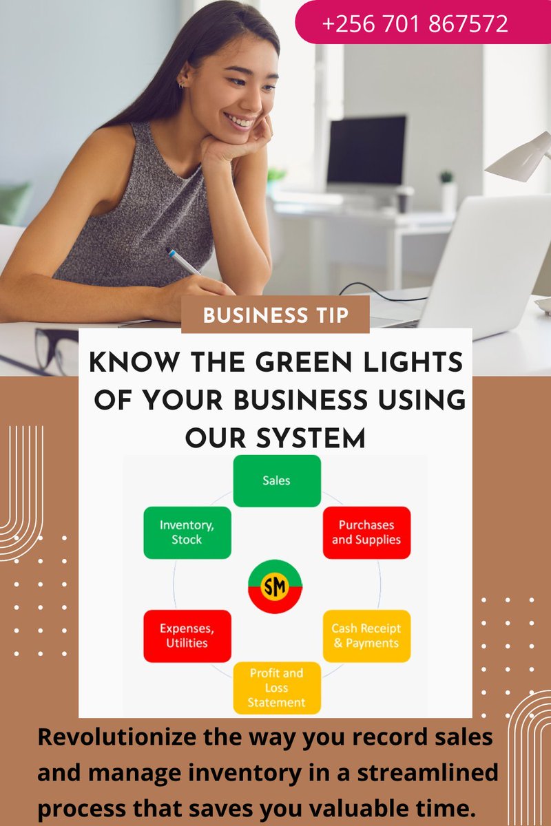 Monitor the performance of your business easily! Enjoy the friendly customized software to manage your sales, expenditures, etc. With bar code readers. Contact: +256784853399 , +256 701 867572 to get your copy. Affordable and user friendly.