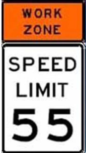 Q: How fast should U drive in a work zone? A: Federal guidelines state the average speed in a work zone is between 45-55 mph. This is to give drivers and workers enough time to react to dangerous situations. Signs are posted reduced speed zones ahead of construction zones. #NWZAW