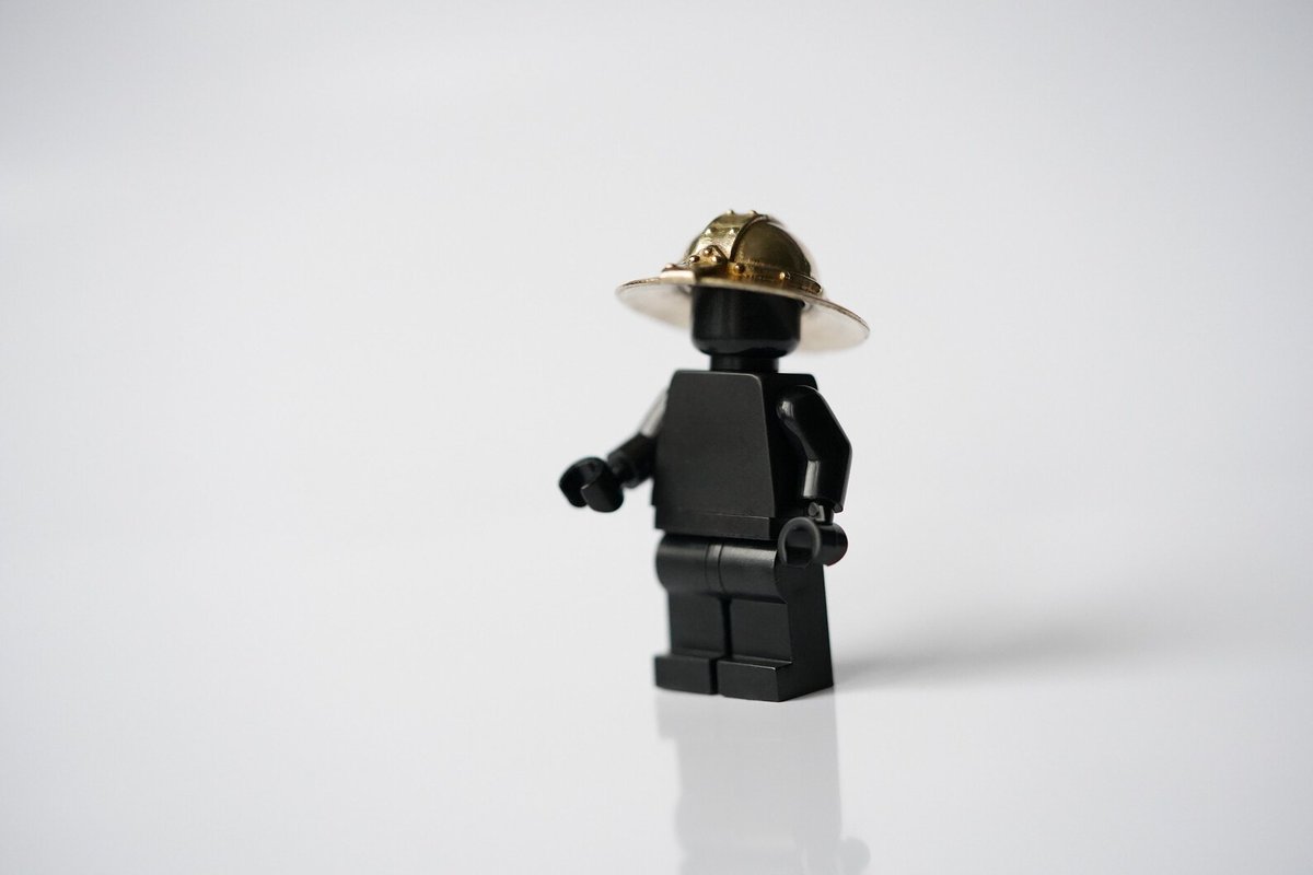 Give your Medieval Minifigs some REAL metal armor! 

⚜️keyrelic.etsy.com

#helmet #keyrelic  #minifig