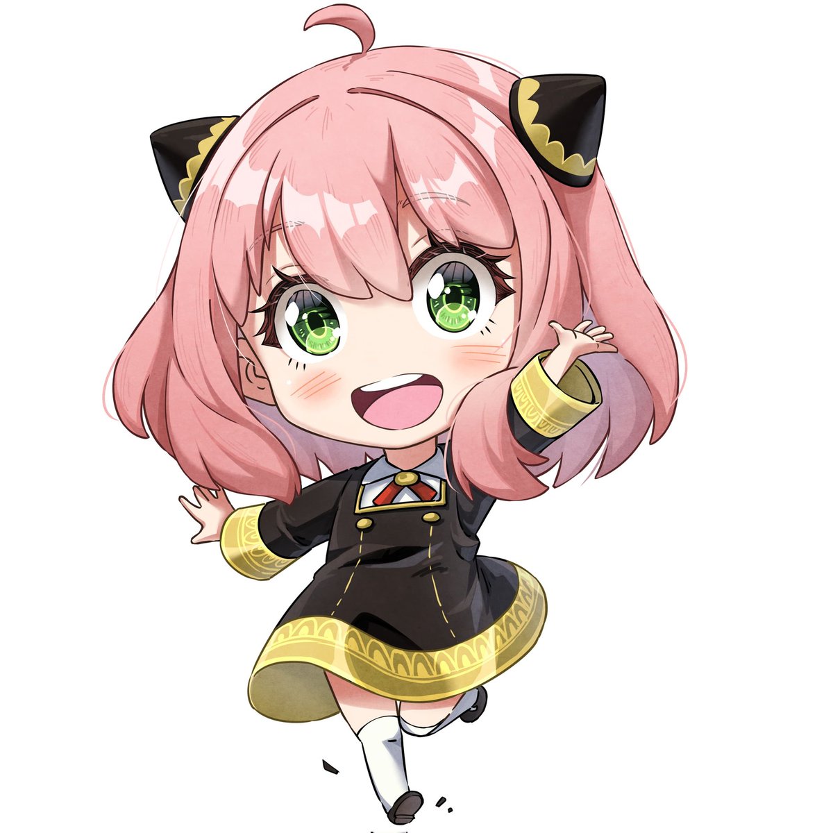 zonerix's tweet photo. Anyaaa waku waku!! 

#spyxfamily #anyaforger #anya #chibi #anime #fanart #clipstudio #wacom #clipstudiopaint https://t.co/rncw1j7Sux