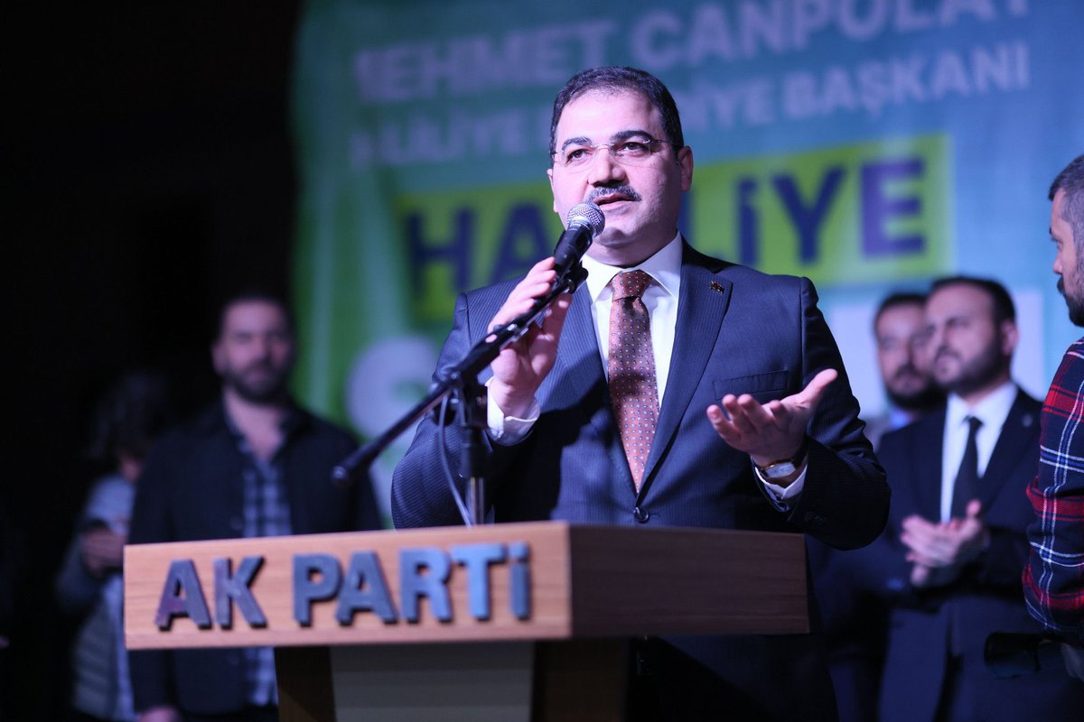 Şanlıurfa Büyükşehir Belediyesi AK Parti Grup Başkanvekili, Haliliye Belediye Başkanı⁦⁦<a href="/mcanpolatnet/">Mehmet CANPOLAT 🇹🇷</a> odu hayırlı olsun inşallah değerli başkanıma ⁦ Sen Herşeyin En İyisine Laiksin Haliliyenin İncisi..
<a href="/Mhmtizc/">Mehmet İZCİ</a>