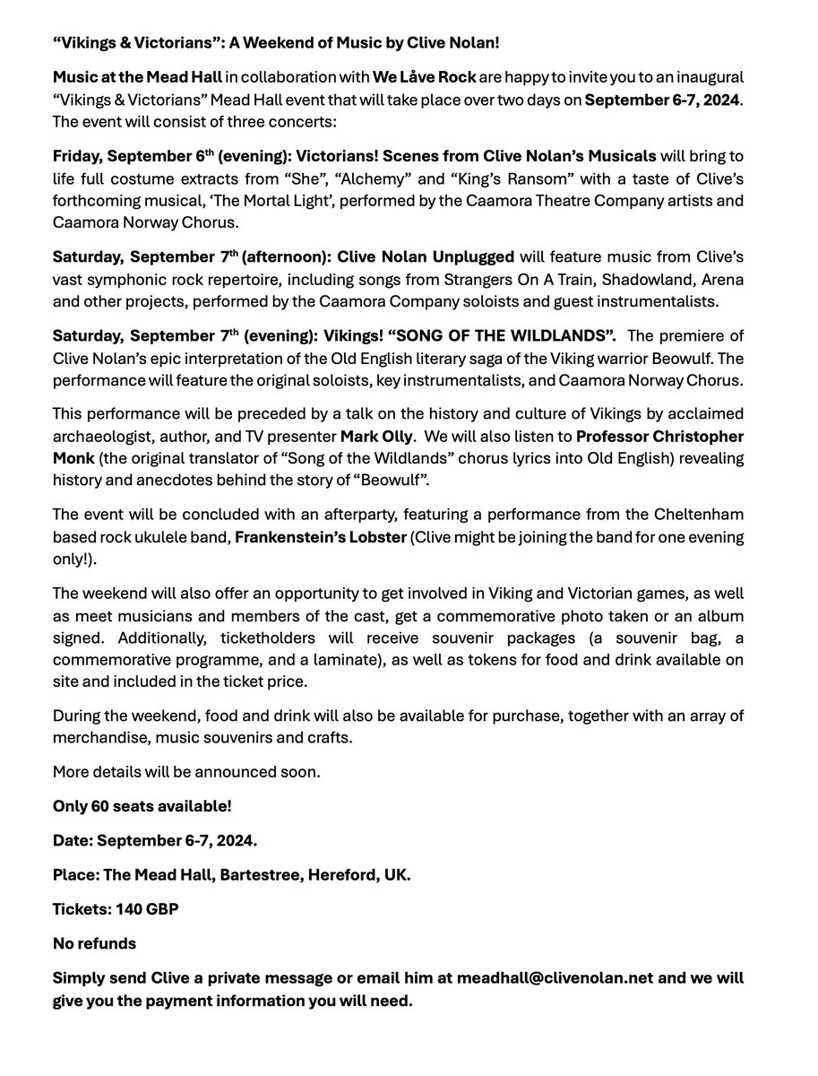 clive nolan tweet media