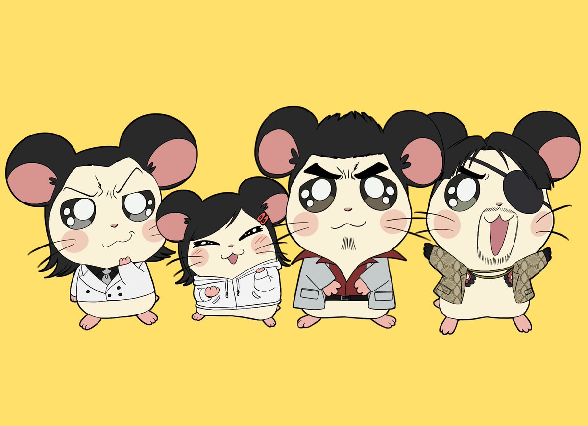 🐹ハム太郎ﾊﾟﾛ #龍が如く #Yakuza
