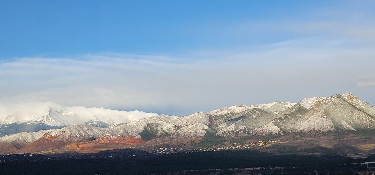 Better lighting contrast now for the snow line. #cowx