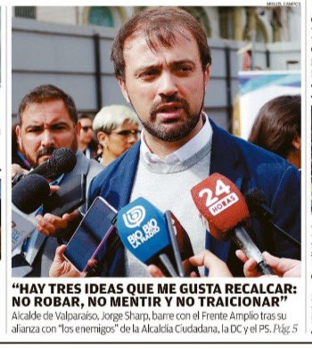bcastil32667233's tweet photo. Media perso de este won! 😡 (Diario El Mercurio de Valpo, hoy) 
#FueraSharp https://t.co/muimPIyrNW
