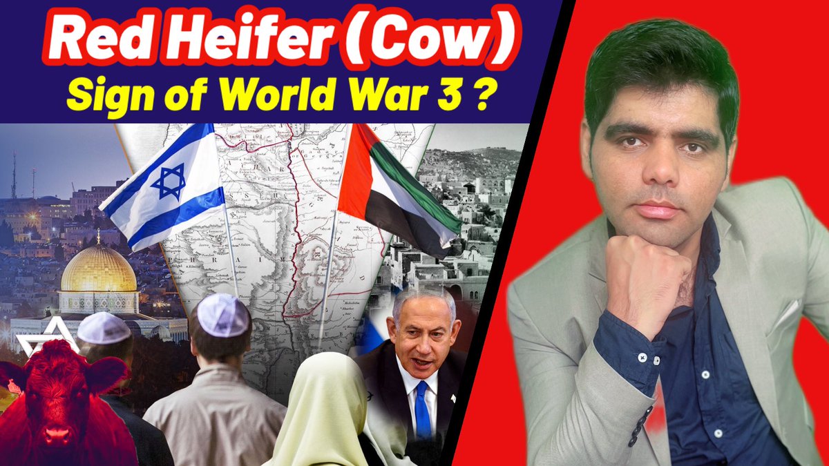 Red Heifer (Cow) Prophecy: Sign of Third Temple | Is This End of World? | #redheifer #thirdtemple
youtu.be/9R26ftedFx8