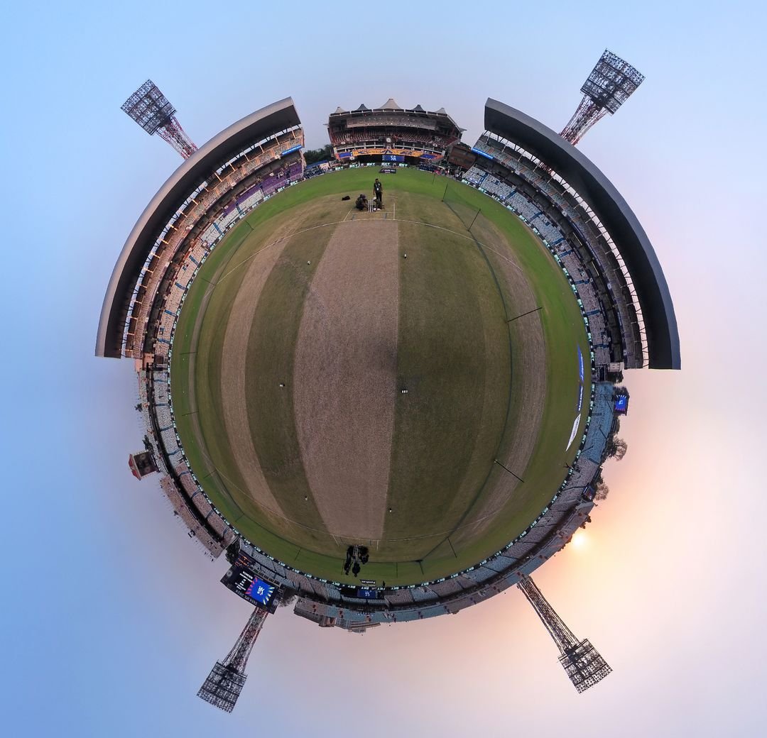 360° view of Eden Gardens 🤯. [IPL]