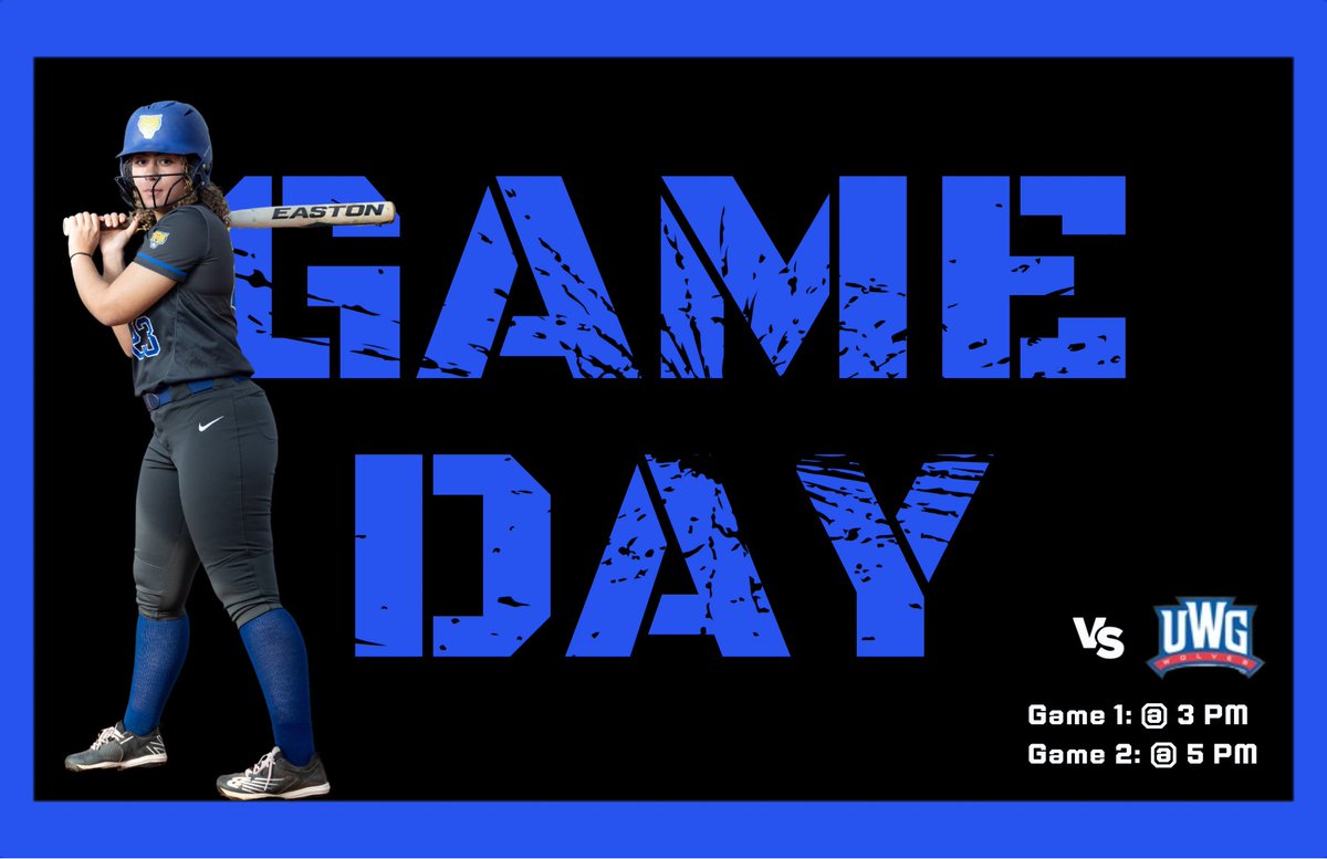 Our Lady Wildcats are back on the road! 💙💛

In Carrollton, GA where they will be facing the University of West Georgia in a #doubleheader !

First pitch is at 3 PM! 

#letsgowildcats #softballgameday #fvsusoftball #fvsuwildcats