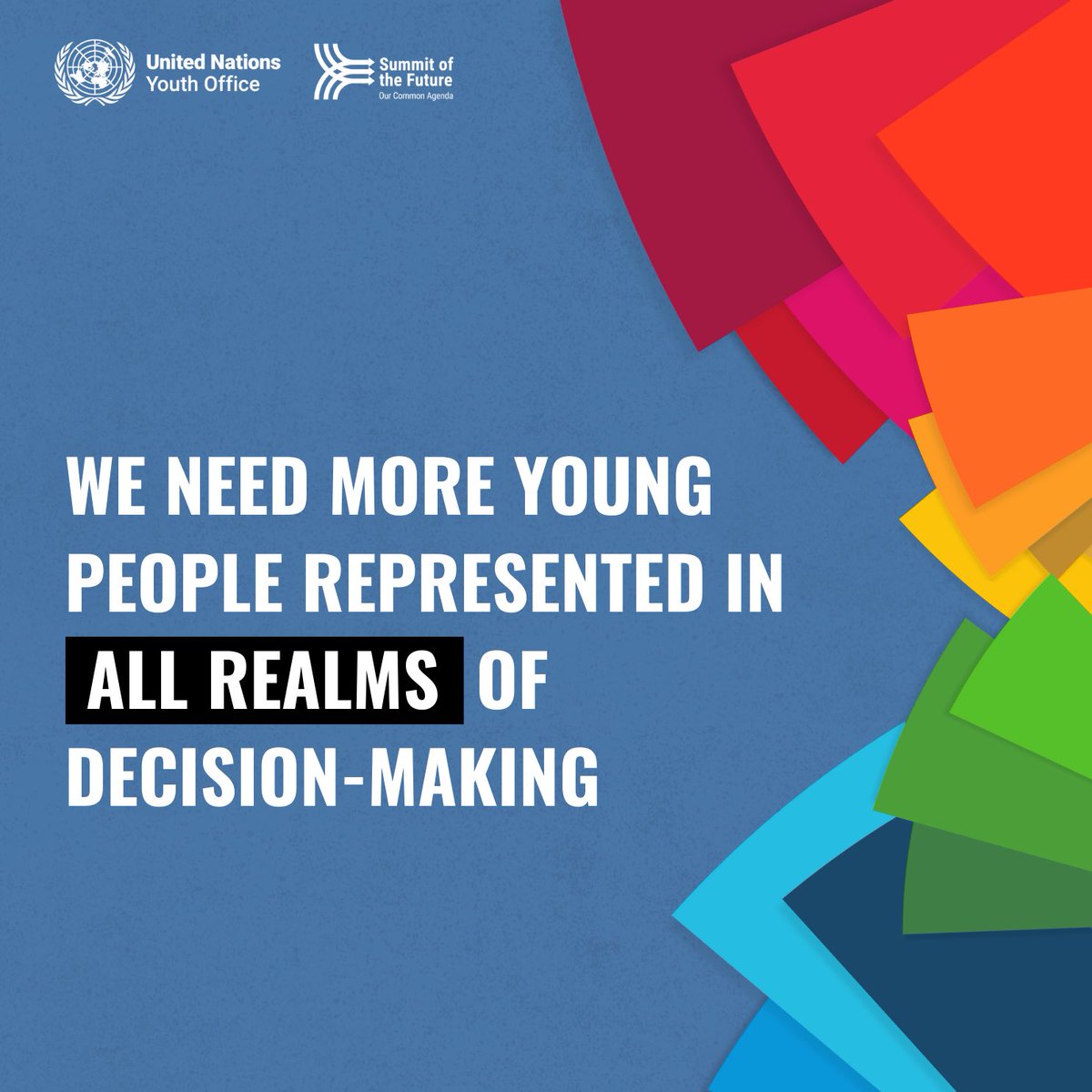 🌍 #YouthLead Global Call! The @UNYouthAffairs launches an open letter to world leaders, amplifying youth voices and demands leading up to the 2024 Summit of the Future. Join the movement: forms.office.com/pages/response…