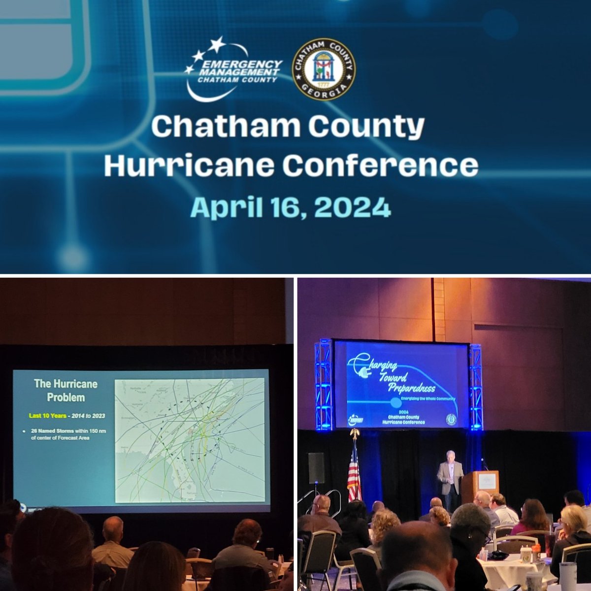 Today, some of our command staff are participating in the local Chatham County Hurricane Conference. We will use this knowledge to coordinate Effingham County responses during times of severe weather, to build a more resilient community. 
#HurricaneSeason #emergencypreparedness