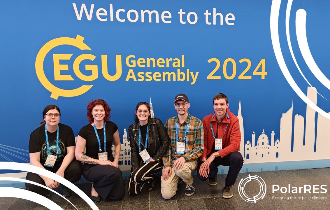 🤝PolarRES is present at #EGU24! 🌍The yearly EGU General Assembly brings together geoscientists from all over the world under one roof to discuss ideas and present their research 👩‍🔬👨‍🔬 🔔Stay tuned for more info about PolarRES presentations #H2020