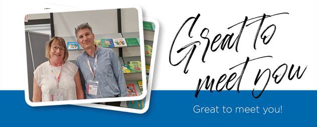 Just had a follow-up email from these Turkish board book creators I met <a href="/BoChildrensBook/">Bologna Children's Book Fair</a> Such a good idea to take a photo. Book fairs involve so many meetings it’s easy to forget who’s who! 🤷‍♀️📚 #bolognachildrensbookfair #boardbooks #printers