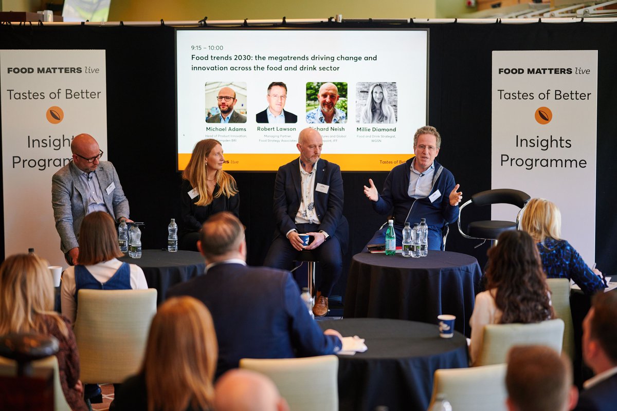 FoodMattersLive's tweet photo. There’s been plenty to eat, drink and think about here at Ascot as we reach the halfway line of Day One. 

Here are some takeaways from a morning bursting with insights, innovation and networking... https://t.co/dOW3yl3dAO