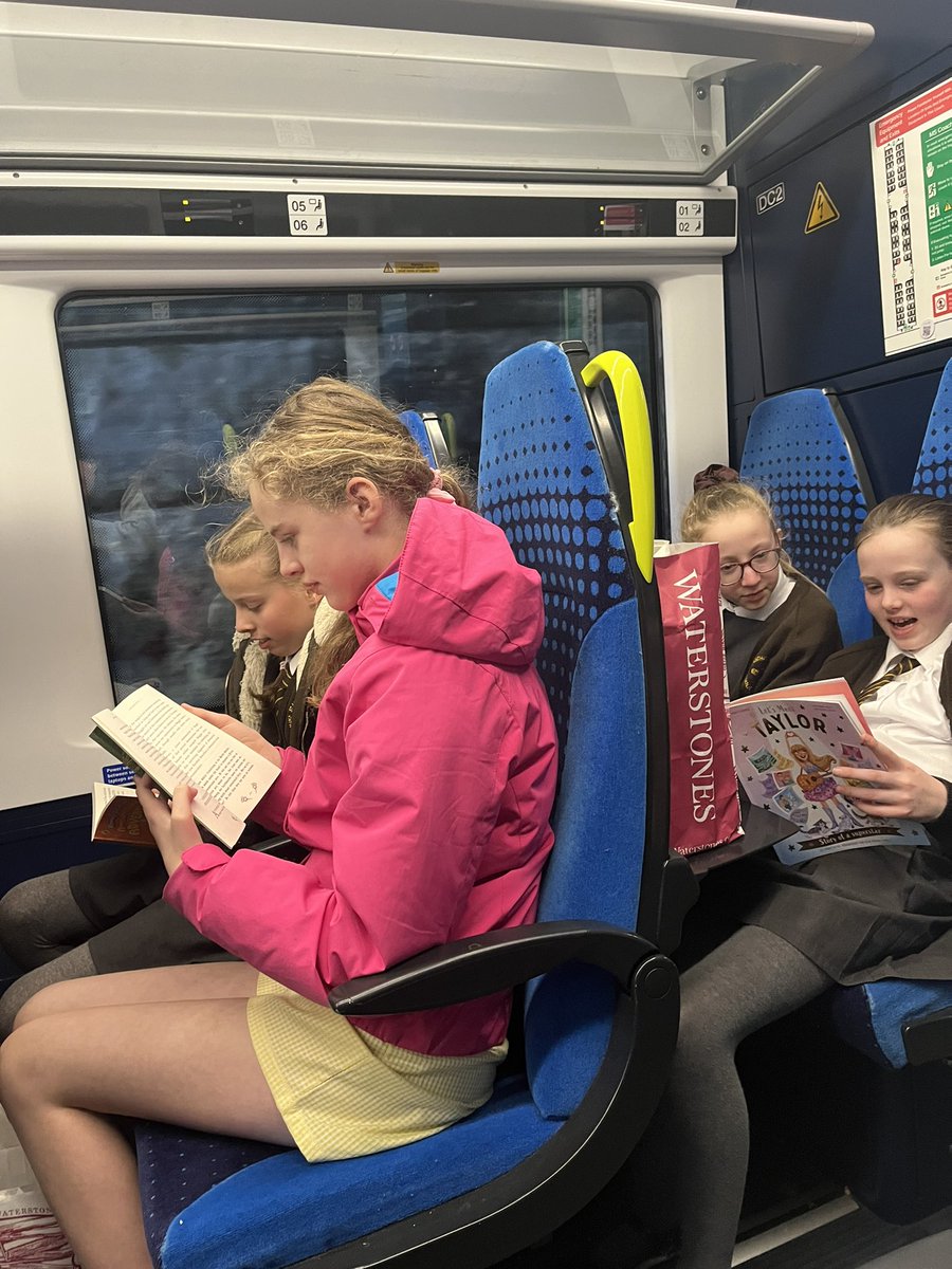 A fantastic trip to @WaterstonesLPL today with our reading council. We are very lucky to have pupils who are so committed to making sure all of our children develop a love of reading.