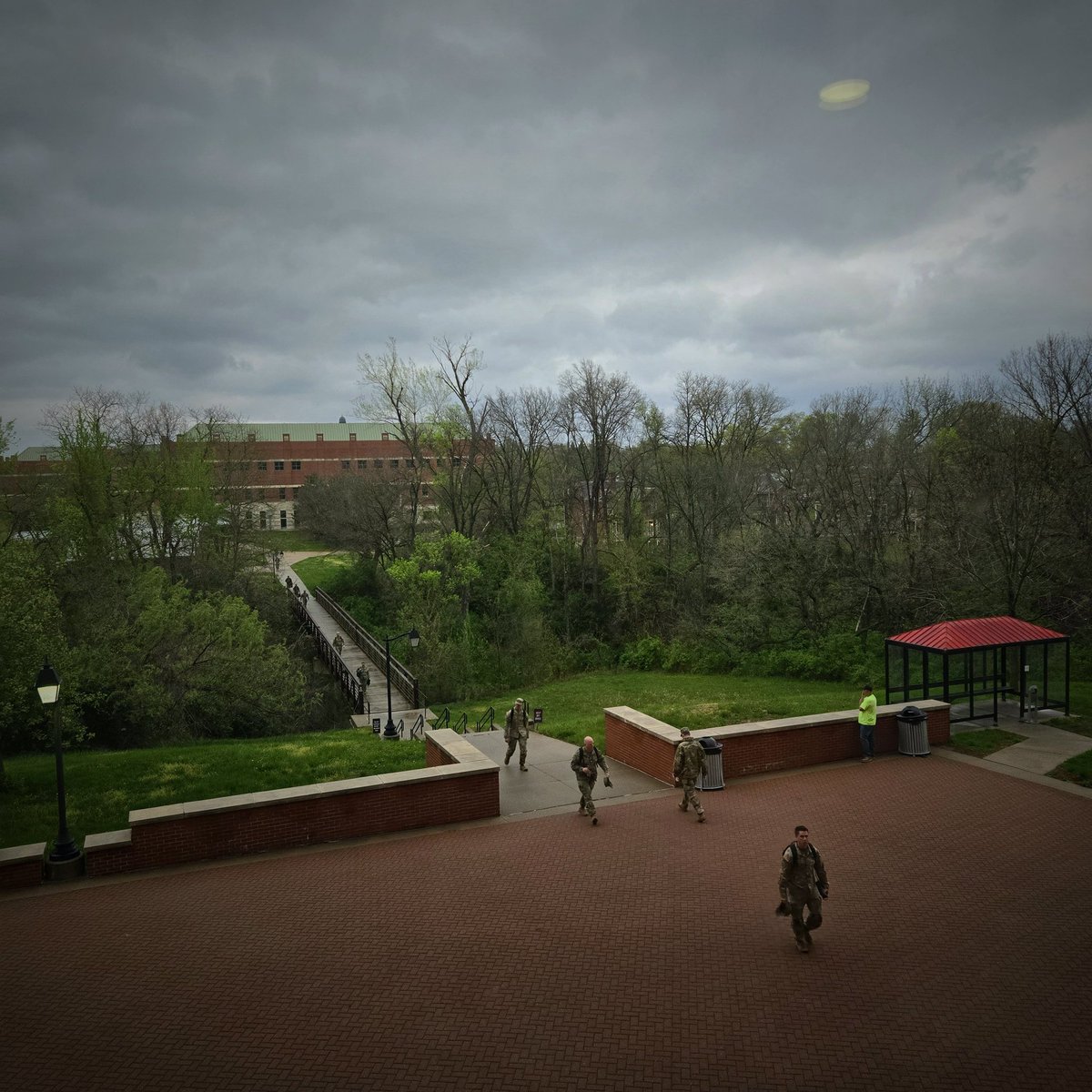 "It was a dark and stormy day in Fort Leavenworth, Kansas."
