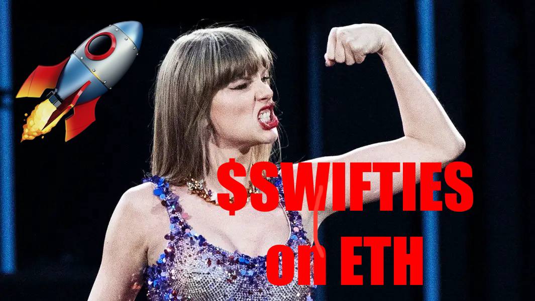 <a href="/lynk0x/">lynk</a> How about some Taylor Swift $SWIFTIES? Buy the dip right now and turn every $100 into:

     $5000 at an easy 50x
     $50,000 at $1B Market Cap and
     $500,000 when it gets to Shiba territory
cryptoswifties.xyz   t.me/CSECTG   <a href="/swifties_erc/">Swifties</a>