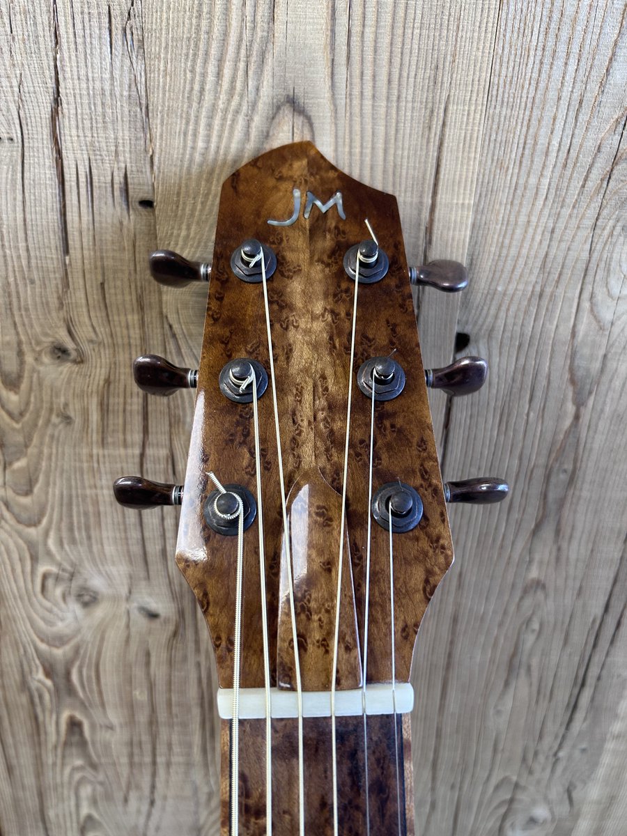 ThermalWoodCan's tweet photo. Beautiful guitar made by JM Acoustic Guitars. 

A lot of torrefied wood from ThermalWood Canada on this beauty. Thanks James from bringing it to the shop and letting us take a look.

#sustainability #thermowood #torrefied #guitar #luthier https://t.co/QBGMduinVU