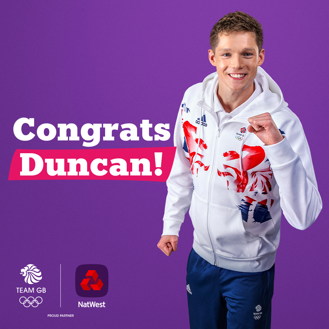 Congratulations @Dunks_Scott on selection for your 3rd games following your amazing win in the 200m medley at the GB Swimming Championships! 🏊 🥇 #Olympics #Paris2024 #TeamGB