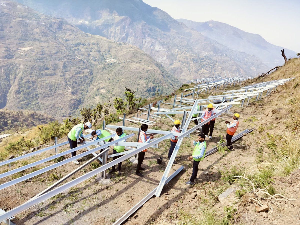 On-the-job training is the bedrock of imparting practical skills in a working environment. Candidates from the Solar Technician batch at NSTI Dehradun work on a panel structure installation as part of their training. 

#SkillIndia #Skills4All #SolarEnergy #RenewableEnergy