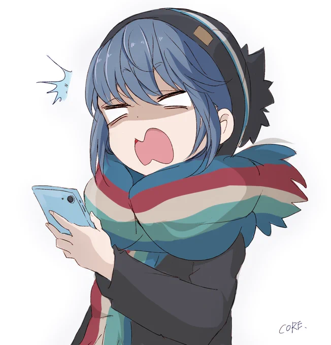 そしてこの顔である#ゆるキャン 