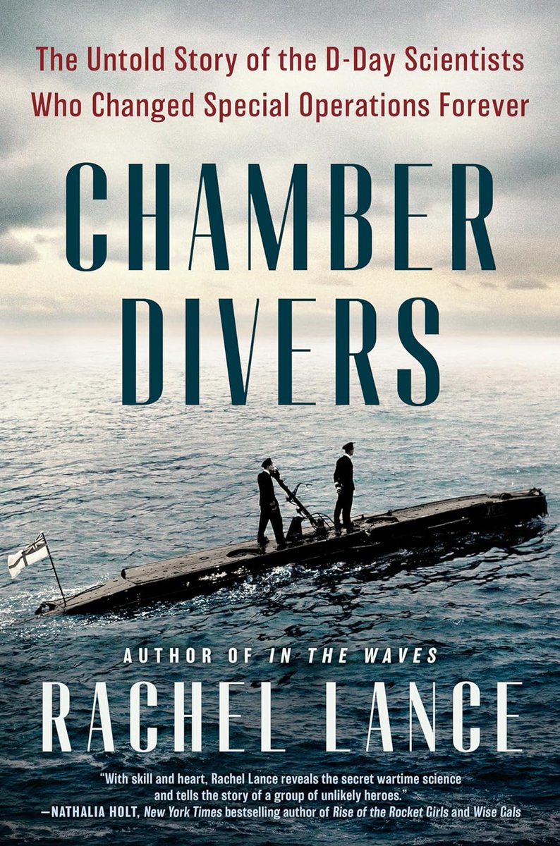 The riveting science leading up to D-Day has been classified for generations, but Chamber Divers finally brings these scientists’ stories—and their heroism—to light. #AdultNonfiction #RachelLance #LibrariesAreAwesome ❤📚