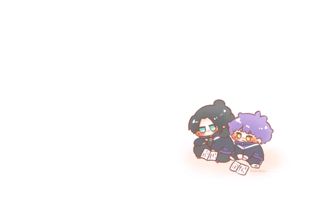 莇九 おそろいジャージかわいいね 