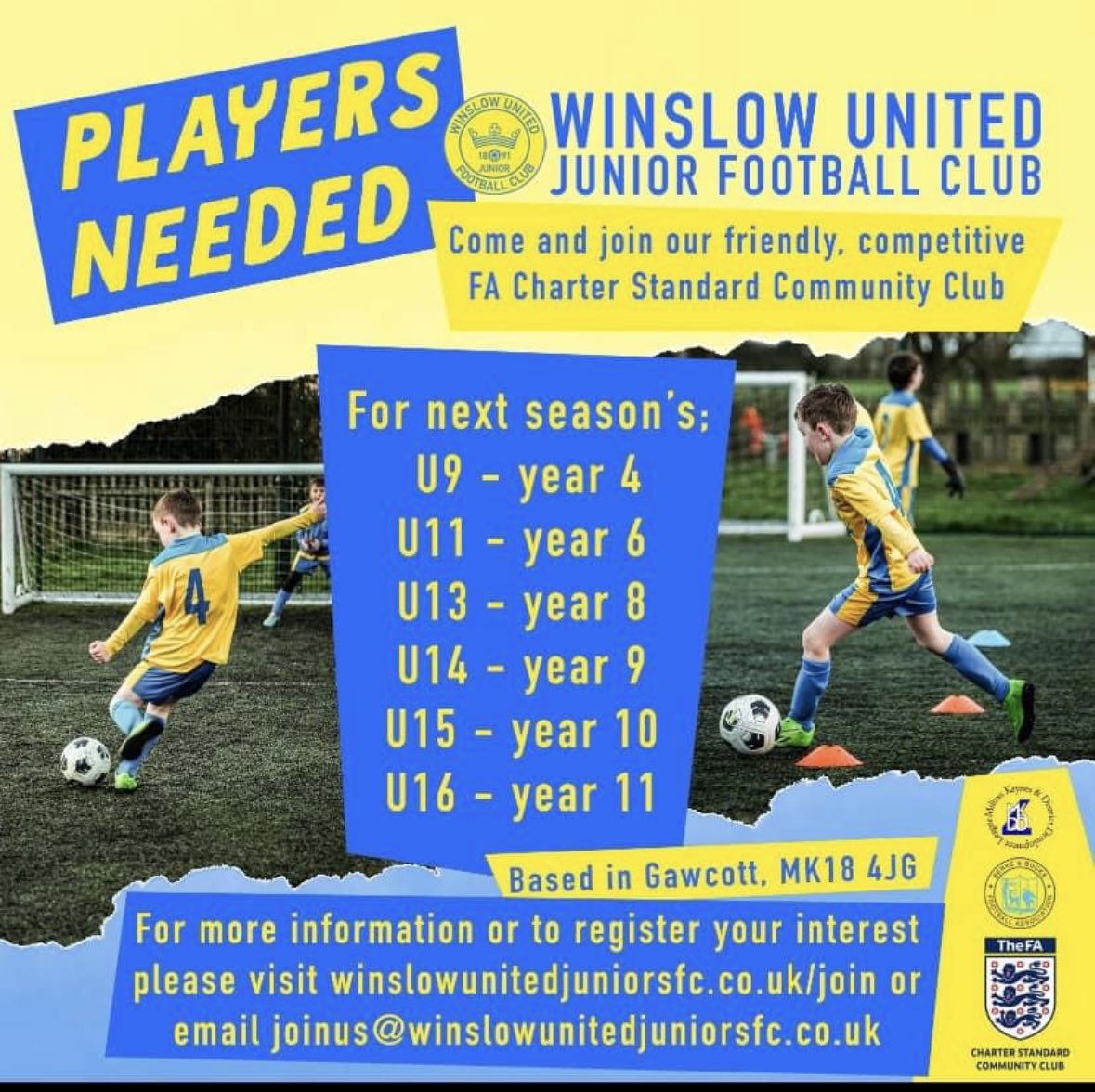 Winslow Utd Development tweet media