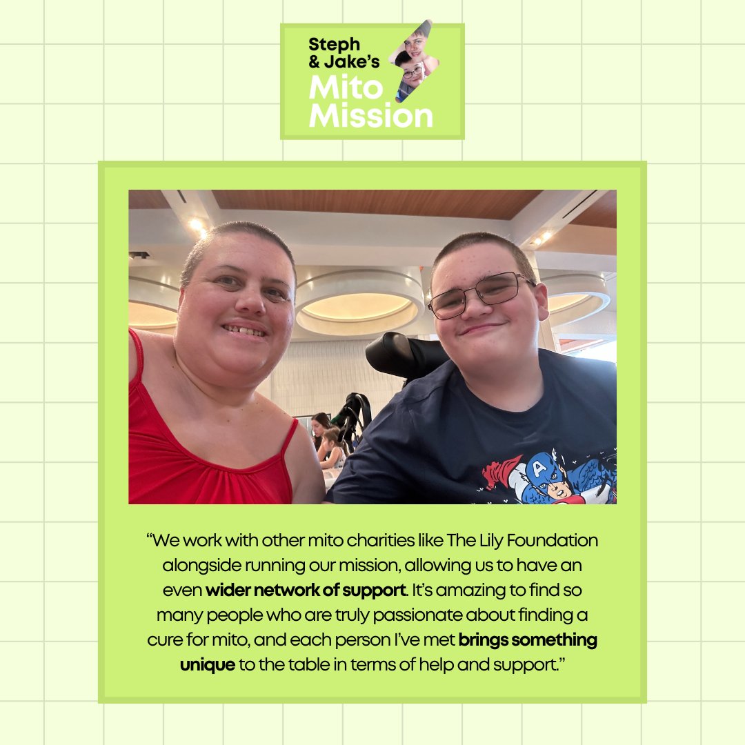 🤔 Did you know... 🤔

💚 You can fundraise for us alongside other charities- in fact, we support other mitochondrial disease charities ourselves through our grant funding, and many of our missions support us alongside others such as @thelilyfoundation!

#mitochondrialdisease