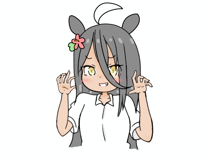 「ahoge claw pose」 illustration images(Latest)