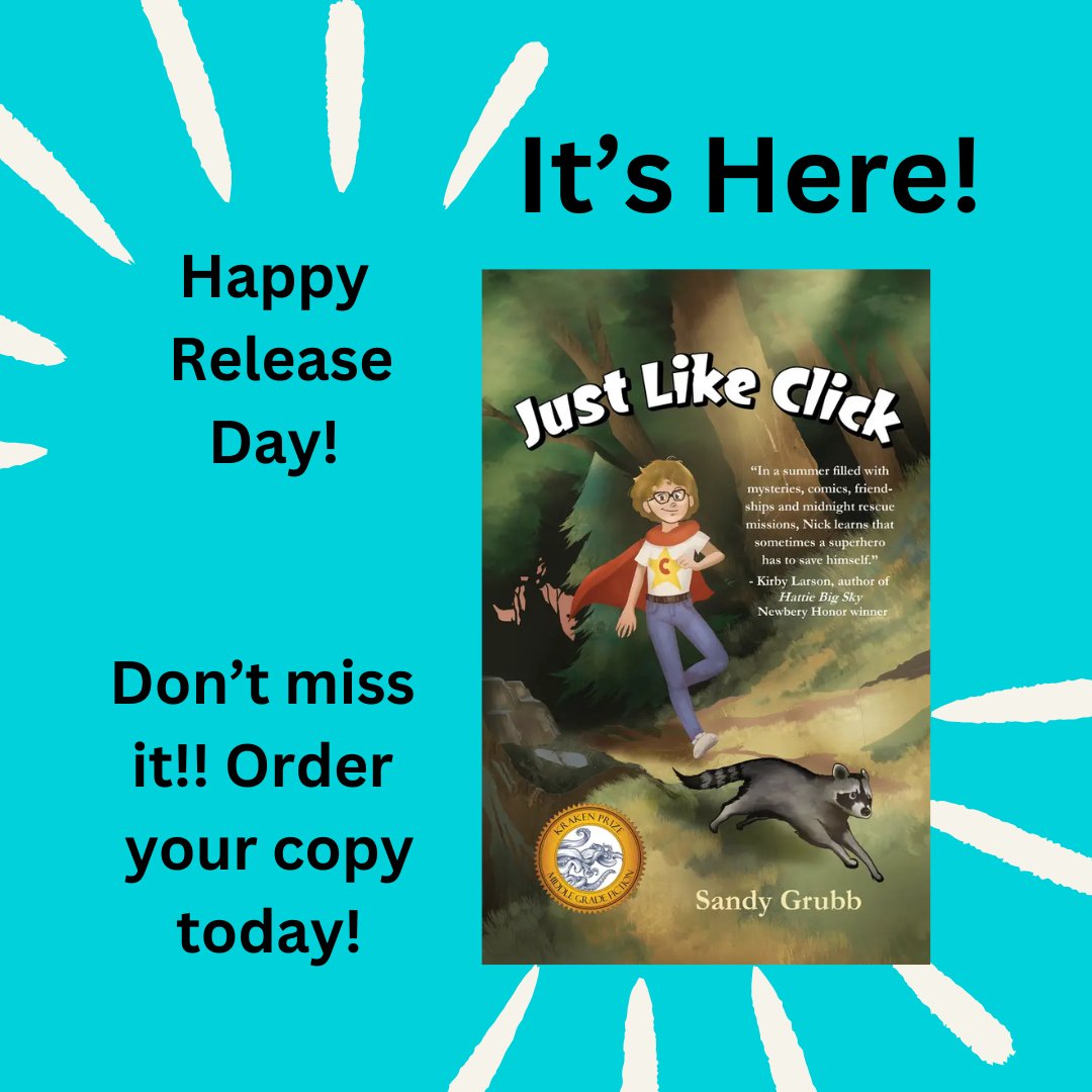 It's here! Get your copy today! A fun, MG adventure your 8-12 year old will love! #kidsbook #kidlit #books #booklover #goodreads #Reading