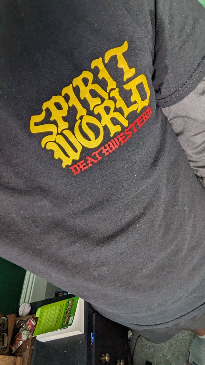 Afternoon 10k shirt by Spiritworld. Tunes by @angeldustmoney @DrugChurch @BeWellHC @drain831 @TURNSTILEHC #magnitude @MindforceNY @fiddleheadusa #bandshirtrunclub