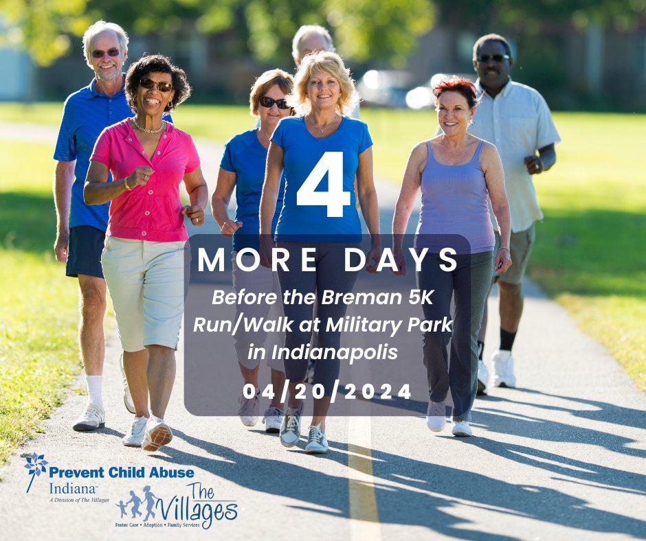 Join us in our mission to create a safer Indiana for our most precious resource: our children! The Matt Breman Run 5k not only promotes awareness but also raises crucial funds to support the continuous endeavors of Prevent Child Abuse Indiana.  pcain.org.