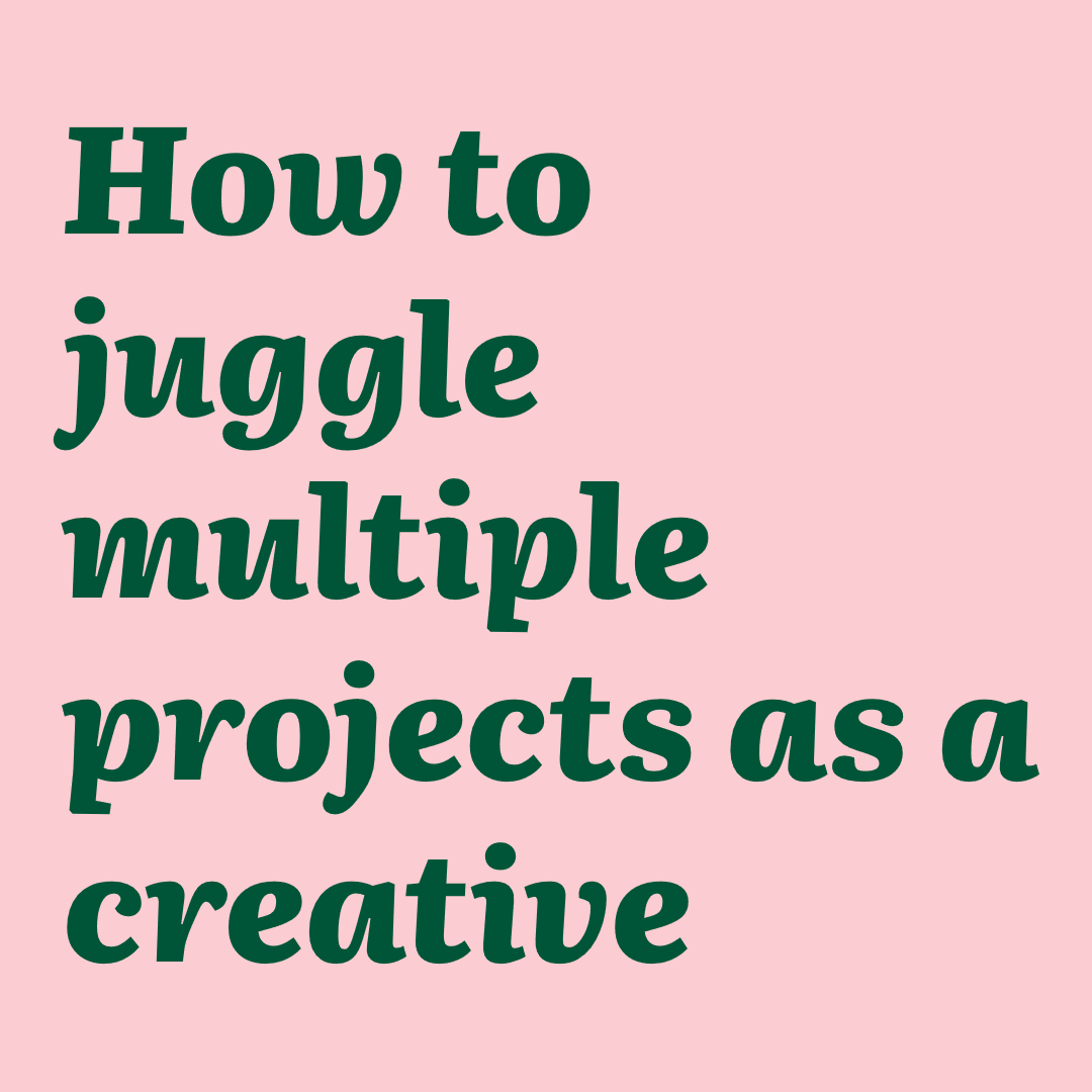 🟣🟢 How to juggle multiple projects as a creative
by Tom May  @tom_may  at @creativeboom   
#CreativeIndustry #Freelance #MultipleProjects 

creativeboom.com/tips/how-to-ju…