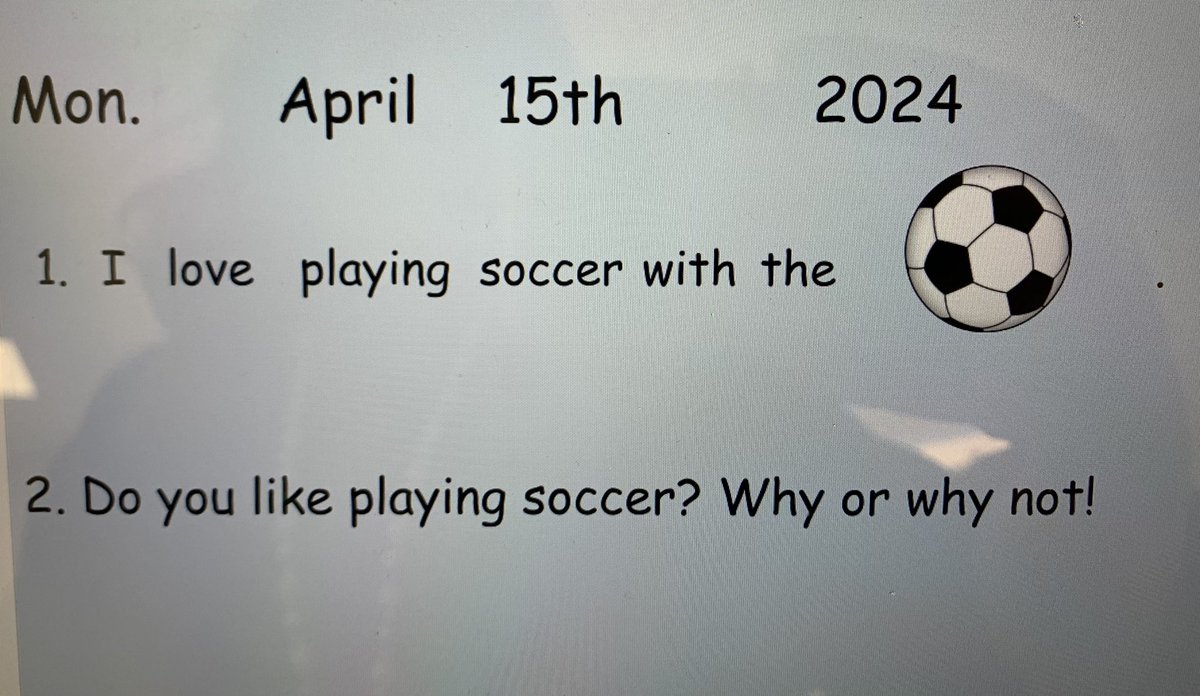 Some writing prompts to start this week!!!