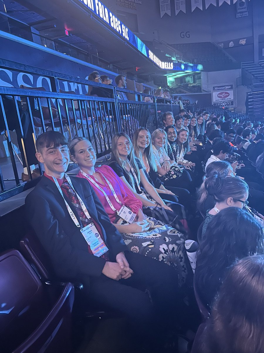 Day 3: Awards of Excellence Ceremony. We are ready to see how all of our competitors did at this years FBLA State Leadership Conference. <a href="/stjKristinLorts/">Kristin Lorts</a> <a href="/STJSchools/">STJ Schools</a> <a href="/STJ_Activities/">STJ Activities/Athletics</a> <a href="/mofbla/">Missouri FBLA</a> #StjFBLAsuccess