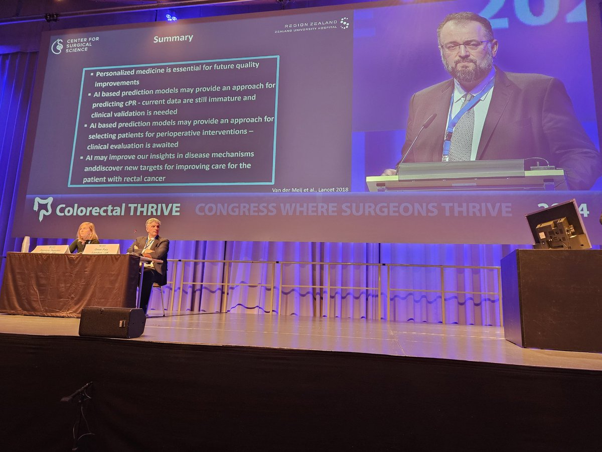Colorectal THRIVE (@colothrive) on Twitter photo How to implement #AI to generate clinical value? <a href="/IsmailGogenur/">ismail gögenur</a> shares his experience in putting large machine models at work to integrate innumerous clinical variables into a consistent framework. AID-SURG prospectively classified patients into 4 risk categories with How to implement #AI to generate clinical value? <a href="/IsmailGogenur/">ismail gögenur</a> shares his experience in putting large machine models at work to integrate innumerous clinical variables into a consistent framework. AID-SURG prospectively classified patients into 4 risk categories with