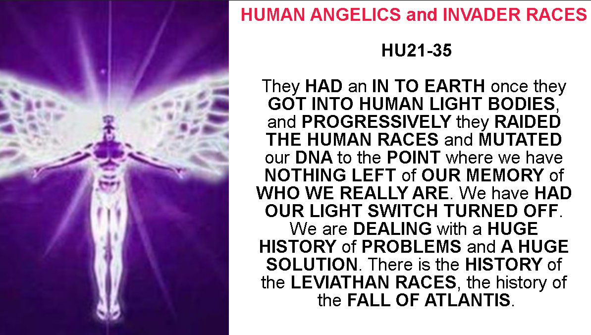 HU21-35
They HAD an IN TO EARTH once they GOT INTO HUMAN LIGHT BODIES, and PROGRESSIVELY they RAIDED THE HUMAN RACES and MUTATED our DNA to the POINT where we have NOTHING LEFT of OUR MEMORY of WHO WE REALL
reddit.com/r/CourtofAges/…
thetruthisthelight.home.blog/2024/04/16/hu2…
xrplinfo.blogspot.com/2024/04/hu21-3…