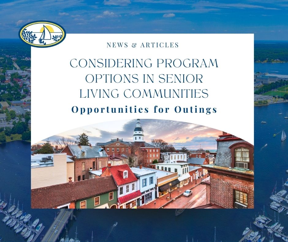 Retired living facilities offer day trips to give residents new experiences.

Read the full article on our site here bit.ly/4alQKxD
#BayWoodsOfAnnapolis #RetirementCommunity #ContinuingCareRetirementCommunity #CCRC #AnnapolisRetirement #DowntownAnnapolis