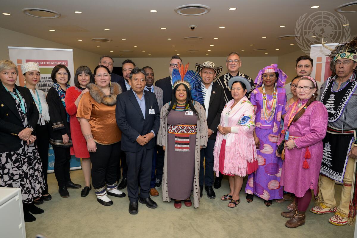 The political support of Member States is key to ensure the rights of #IndigenousPeoples at all levels. #UNPFII2024 thanks the Vice President of Bolivia, H.E. David Choquehuanca, @LaramaDavid, & the Minister of Indigenous Peoples, Brazil, H.E. Sônia Guajajara, @GuajajaraSonia.